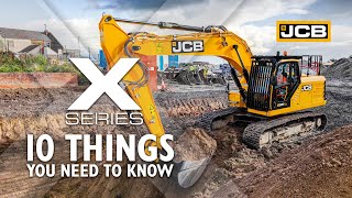 The JCB X Series Tracked Excavator – 10 Things you need to know