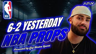 NBA Player Props Today 3/27/2024 | FREE NBA Best Bets and Player Props