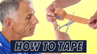 How To Tape & Stop Kneecap Pain (Patellofemoral Pain Syndrome)