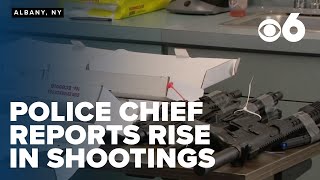 Albany Police Chief reports a decrease in crime but a rise in shootings