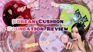 TOP Korean Cushion Foundations 2023|Clio Kill Cover New Founwear, Clio Mesh Glow, etc