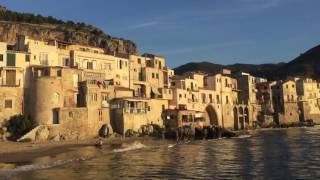 Beach Cefalù Sicily Italy