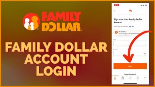 How to Login Family Dollar App Using Mobile Device 2023? Family Dollar Login