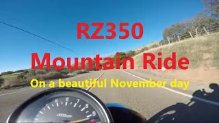 RZ350 100 mile mountain ride on a beautiful November California day