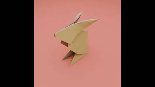 【卯年】折り紙うさぎ Origami Rabbit【2023年】