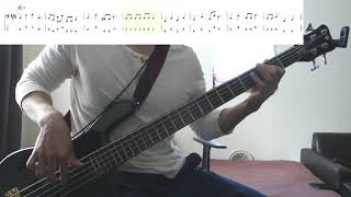 toconoma - ALOE【Bass Cover + TAB】