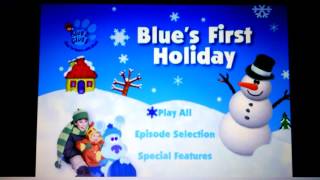 Blue's Clues- Blue's First Holiday Menu Walkthrough