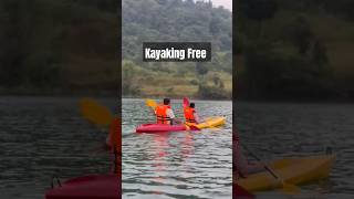 kayaking Free 😳😲manika #trendingshorts #shortvideo #mumbai #pune #trend #camping #mumbai#travel