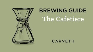 Brewing Basics: The Cafetiere