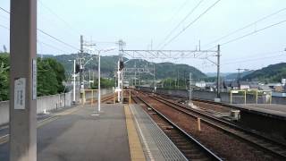 本宿駅 一部特別車 特急 豊橋行き 通過①