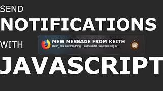 How to use the Web Notifications API