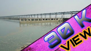 नेपाल में कोसी बैरेज का 56 द्वार एवं water force in live. (आप भी देखें।)