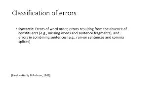 Syntactic and Semantic Errors in the Academic Writing of Spanish-Speaking English Learners (v.5)