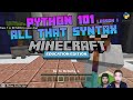 *MINECRAFT PYTHON 101* Lesson 1: All that Syntax - Python Command Structure & Syntax
