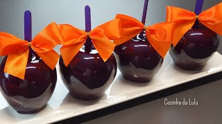 Candied Halloween Apples! Easy to do