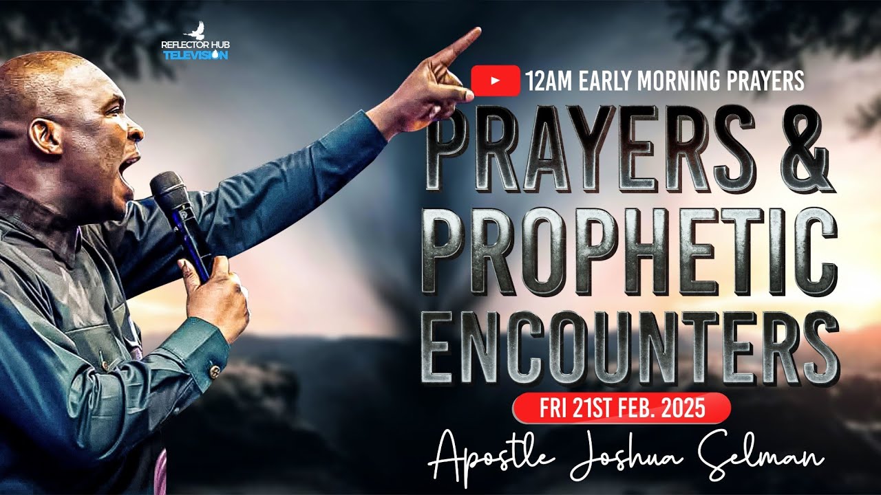 Midnight Prophetic Declaration Prayers With Apostle Joshua Selman Fri