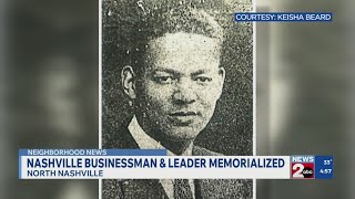 Nashville business leader memorialized on Jefferson Street