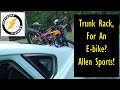 Allen Sports Bike Rack - Does it Work for Ebikes? #ebike #electricbike