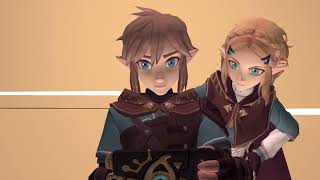 The Legend of Zelda: The Princess Wants Some Attention Too (A Zelink Fan Animation)