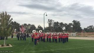 RIchard Pittman, Medal of Honor recipient, USMC Band playing at his funeral