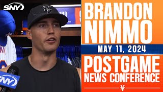 Mets OF Brandon Nimmo explains injury that forced him out of Saturday's game | SNY