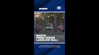 No one injured after shots fired at Lakeline Mall food court