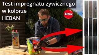 Altax Impregnat Żywiczny - zabezpieczenie wiaty śmietnikowej w kolorze HEBAN