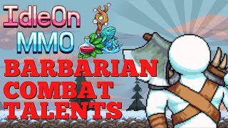Legends of Idleon - Barbarian Talent Build - Early to Mid Game