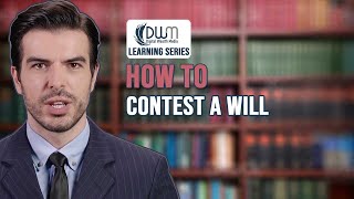 How To Contest A Will