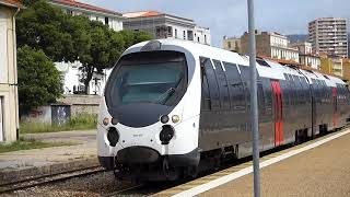 Corsica by Rail / La Corse en train: Ajaccio - Corte