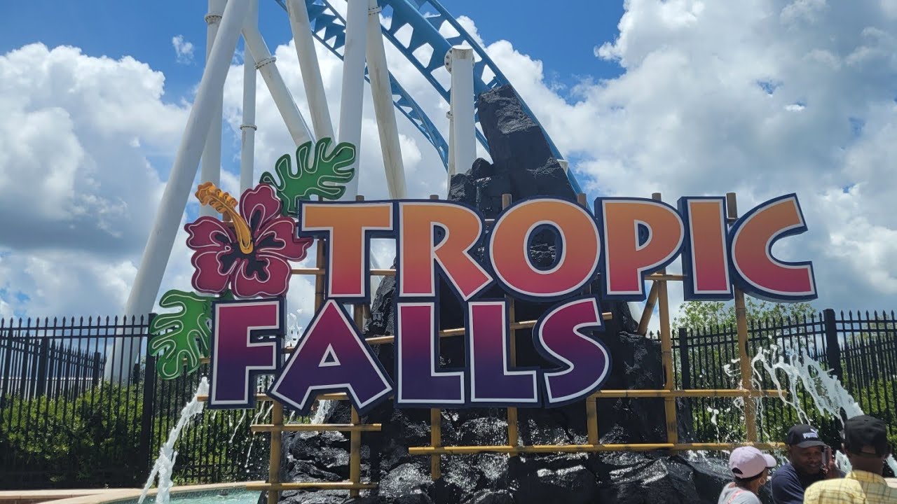 Tropic Falls At Owa Amusement Park Foley, Alabama - YouTube