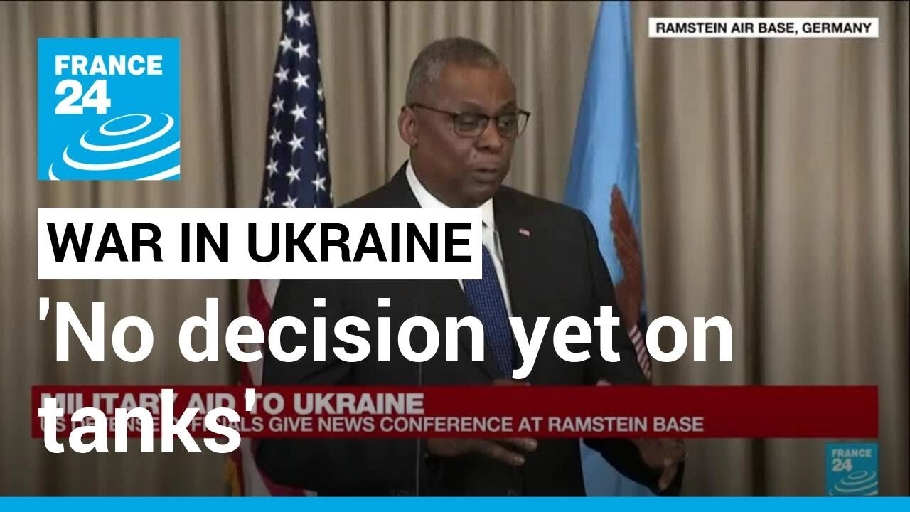 Military Aid To Ukraine: 'No Decision Yet On Tanks' • FRANCE 24 English ...