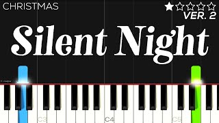 Christmas - Silent Night | EASY Piano Tutorial