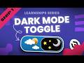 Dark Mode Toggle using HTML, CSS & JavaScript   Snip 1   Light & Dark Mode Switch Tutorial