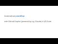 Automate any workflow using Github Copilot in VS Code