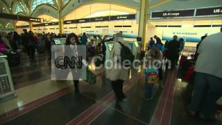 HOLIDAY TRAVEL: REAGAN AIRPORT LINES DELAYS