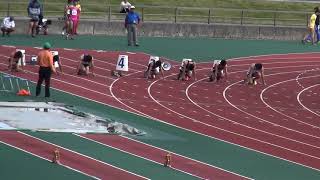 2014  春季記録会  男子A 100ｍ  2組