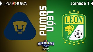Resumen | Pumas vs León | Liga BBVA MX - Guard1anes 2021 - Jornada 7