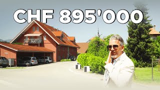 Besichtigung einer 895'000 CHF Attika-Wohnung mit Blick auf traumhafte Bergkulisse!