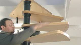 Installing the Gamia Wood Spiral Stair Kit