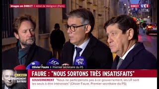 « Le Premier ministre ne nous a pas donné de raisons de ne pas le censurer. »