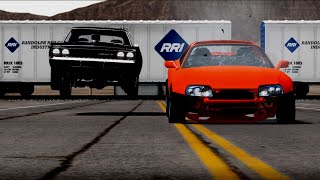 The Fast and the Furious (2001) | Ending Scene | BeamNG Drive | BeamNGFilms