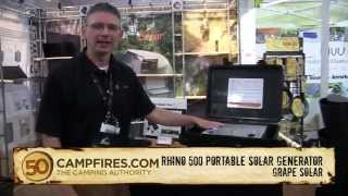 Grape Solar Rhyno 500 Generator - 50 Campfires