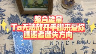 整合能量/Ta无法放开手脚来爱你，逃避者迷失方向