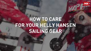 How to care for your sailing gear