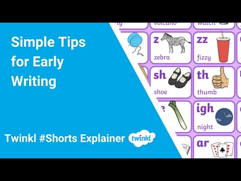 Simple Tips for Early Writing #Shorts