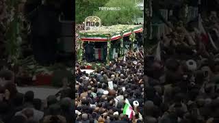 Funeral procession held for Iran's President Raisi in Tabriz