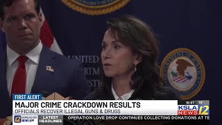 Law enforcement announces crime reduction results across Louisiana
