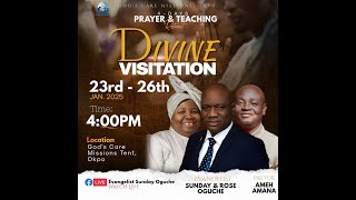 JANUARY PRAYER AND FASTING RETREAT 2025 || EVANGELIST SUNDAY OGUCHE ||