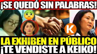 ¡CIUDADANA ENCARA A KELLY PORTOLATINO! “TE VENDISTE A KEIKO, TIENES EL POLO NARANJA”